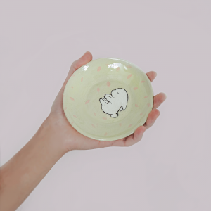 Platito conejito durmiendo